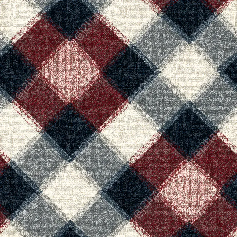 Christmas Plaid Seamless Patterns