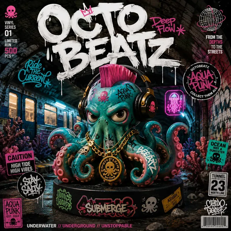 Urban Graffiti Collectible Icons