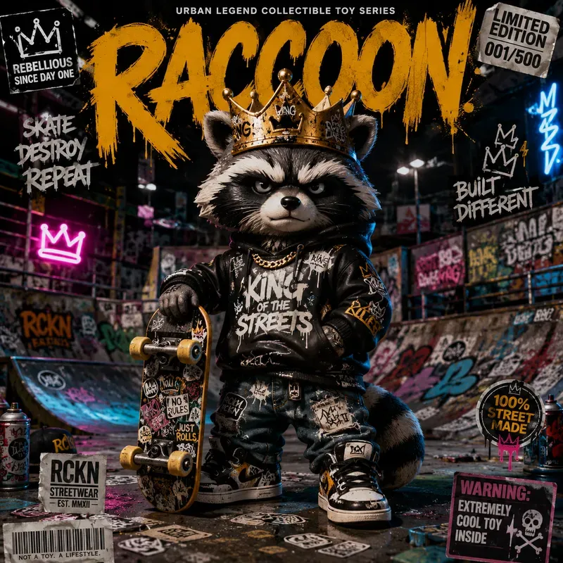 Urban Graffiti Collectible Icons