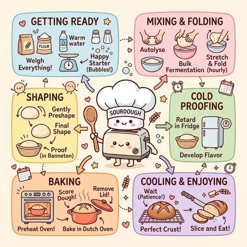Cute Kawaii Infographic Mind Map Posters