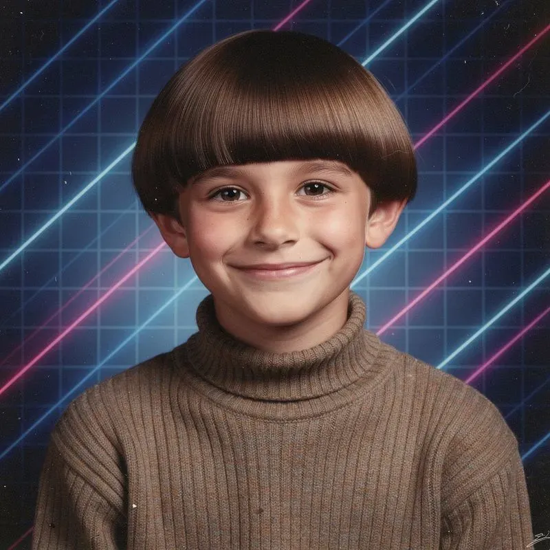 90s Yearbook Portraits