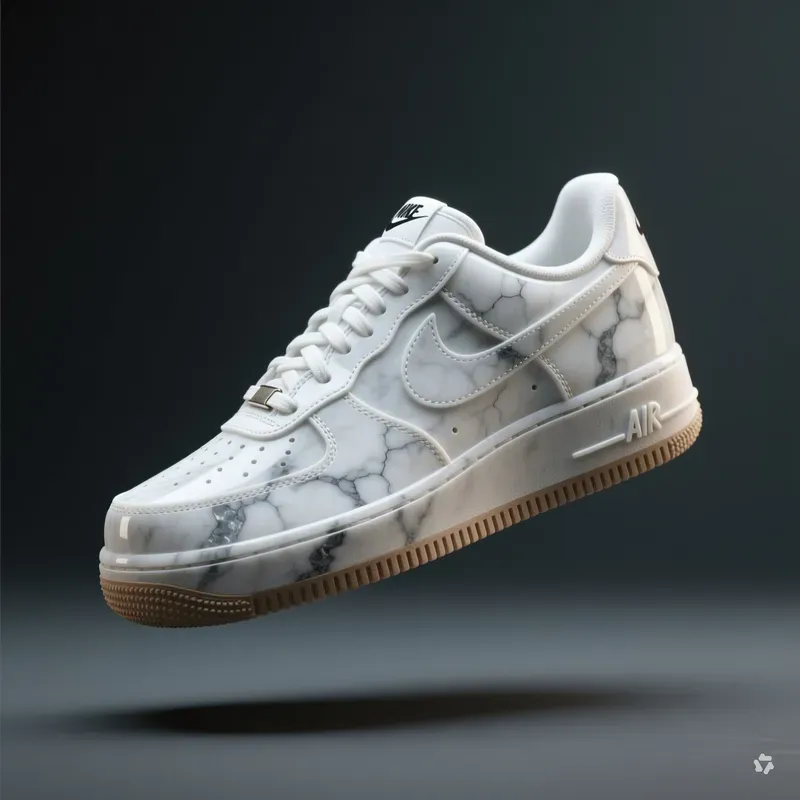 3D Surreal Sneaker Mockup Generator