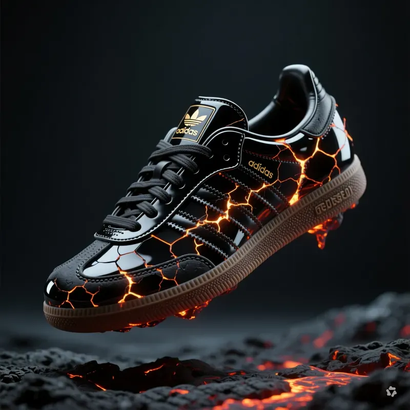 3D Surreal Sneaker Mockup Generator