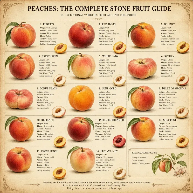 Vintage Fruit Guide Posters