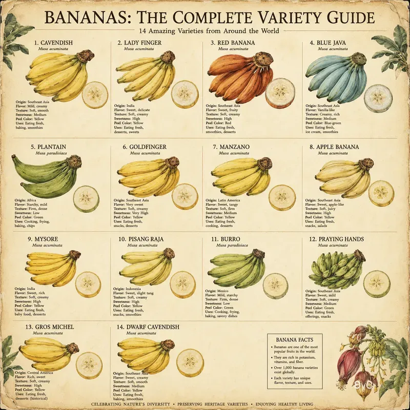 Vintage Fruit Guide Posters