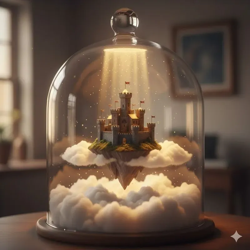 Miniature Worlds Encased In Glass