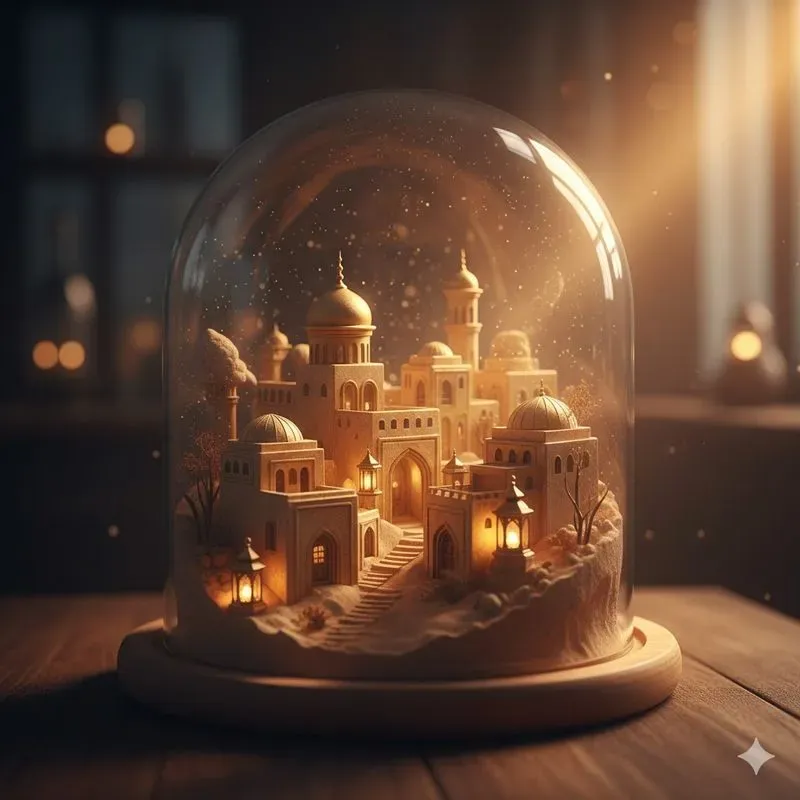 Miniature Worlds Encased In Glass