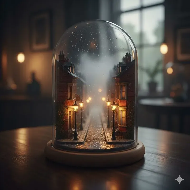 Miniature Worlds Encased In Glass
