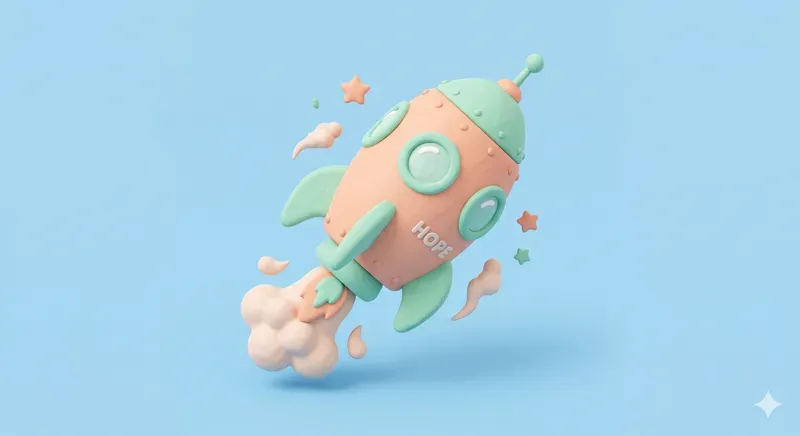 Cute 3D Claymorphism UI Icons