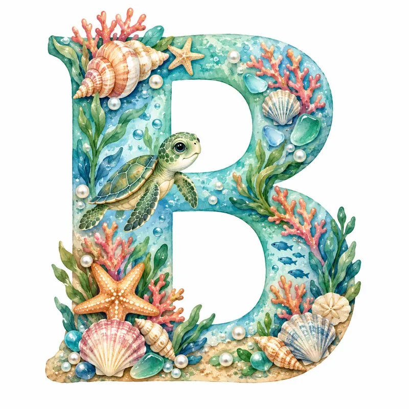 Autumn Whimsy Alphabet Cliparts