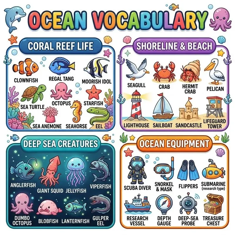 Kids Vocabulary Poster Generator