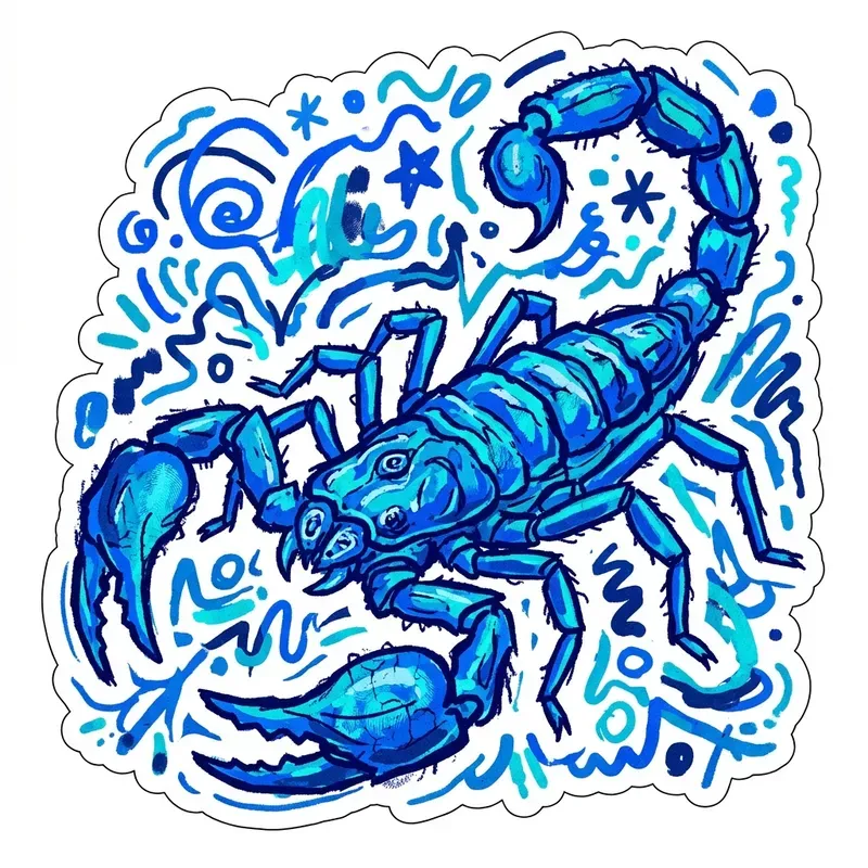 Crude Zodiac Digital Sticker Sets