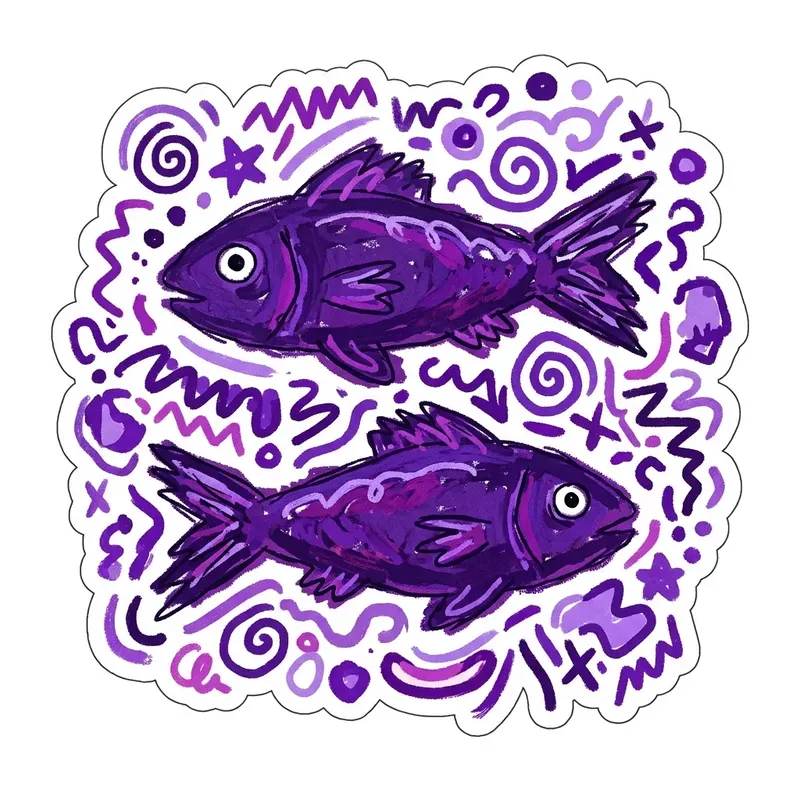 Crude Zodiac Digital Sticker Sets