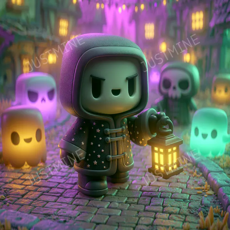 Little Guardians Of Halloween Clipart