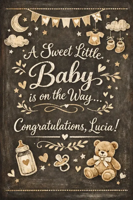 Chalkboard Greeting Cards