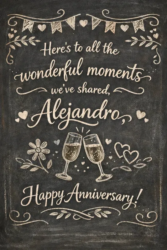 Chalkboard Greeting Cards