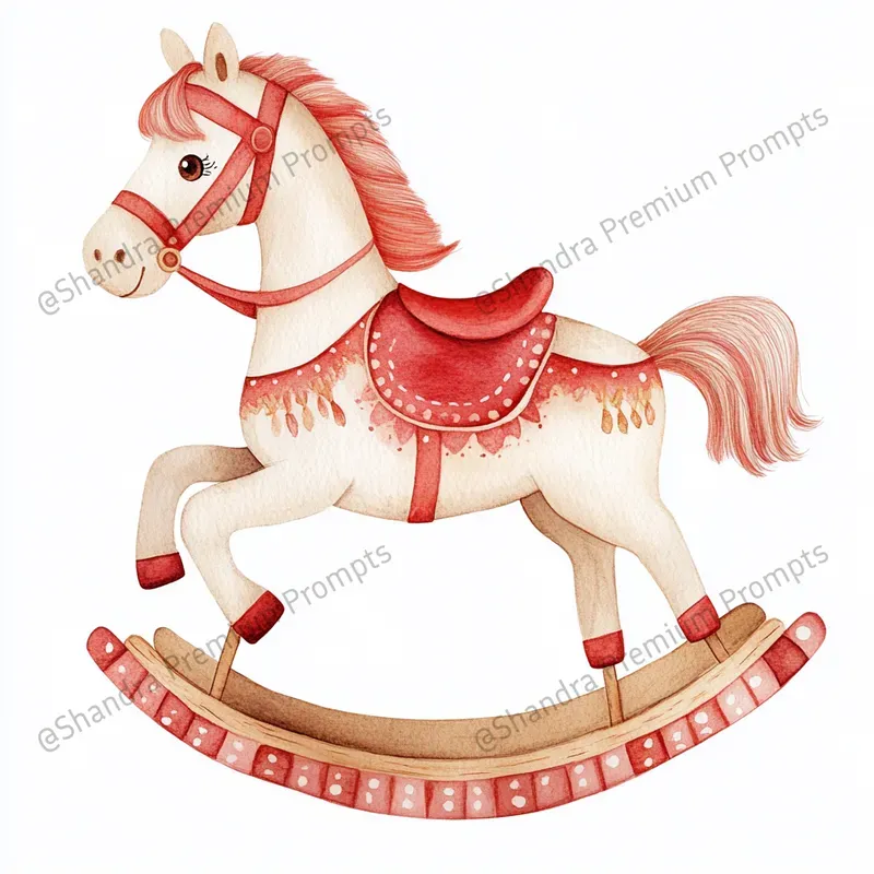 Cute Circus Party Watercolor Cliparts Midjourney Prompt | PromptBase