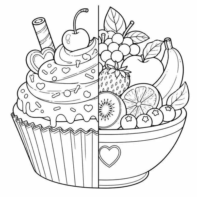 Splitdesign Dual Form Coloring Pages