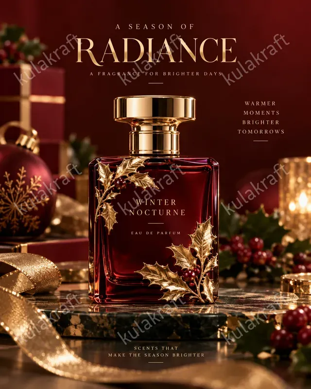 Luxury Christmas Branding Product Ads