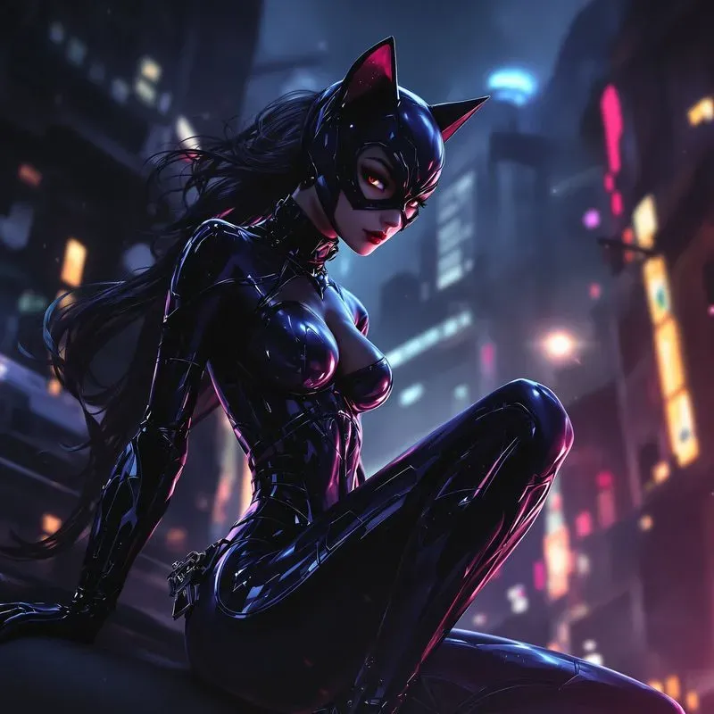 Female Superhero Fantasy Anime Style