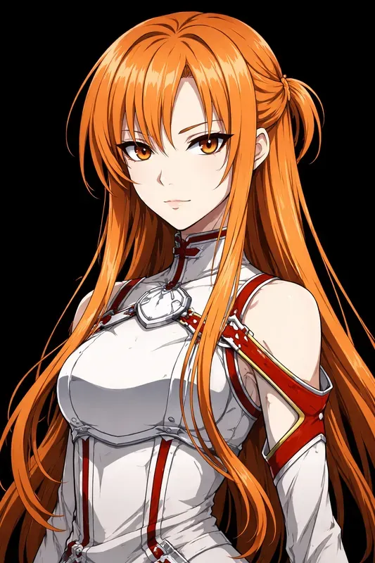 Anime Girl Character Portrait Art