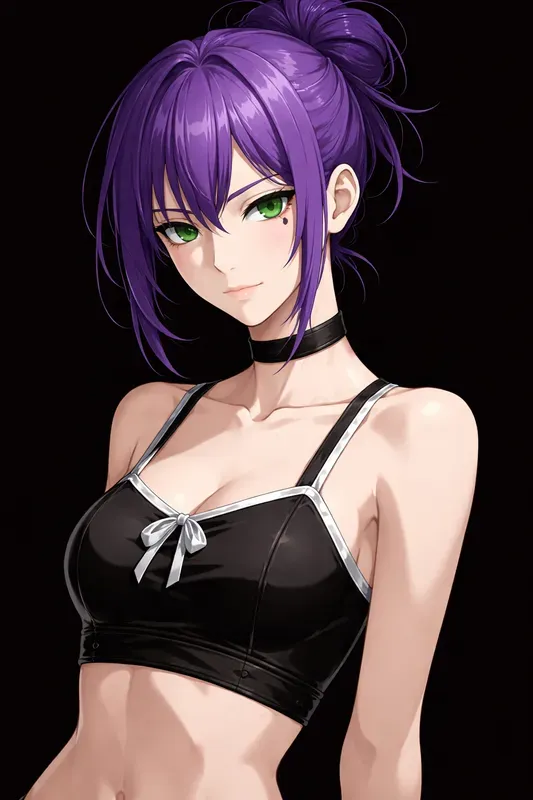 Anime Girl Character Portrait Art