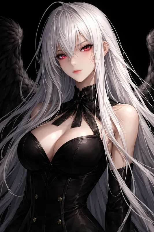 Anime Girl Character Portrait Art