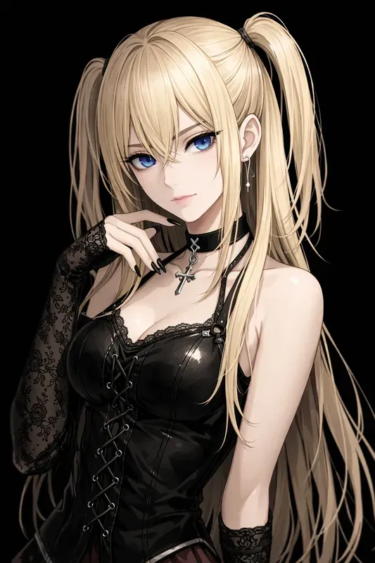 Anime Girl Character Portrait Art