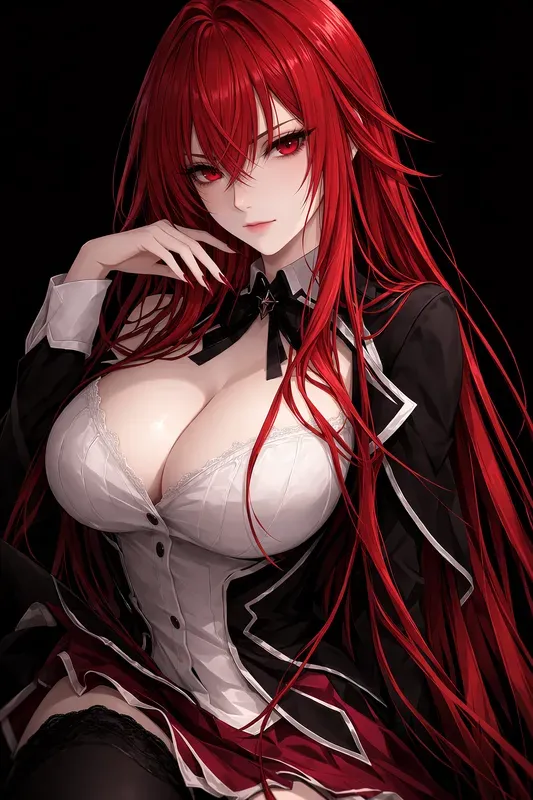 Anime Girl Character Portrait Art