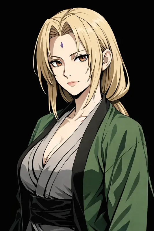 Anime Girl Character Portrait Art