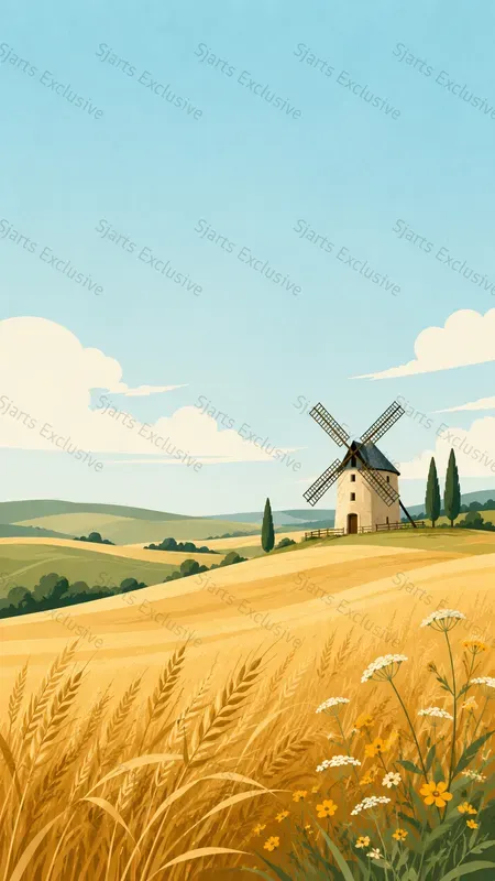 Premium Flat Nature Wallpapers