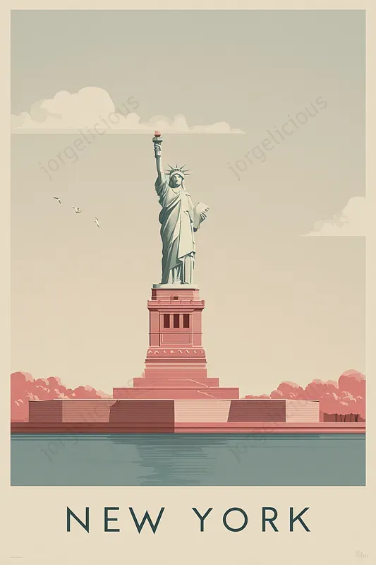 Minimal Vintage Travel Posters
