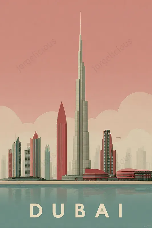 Minimal Vintage Travel Posters
