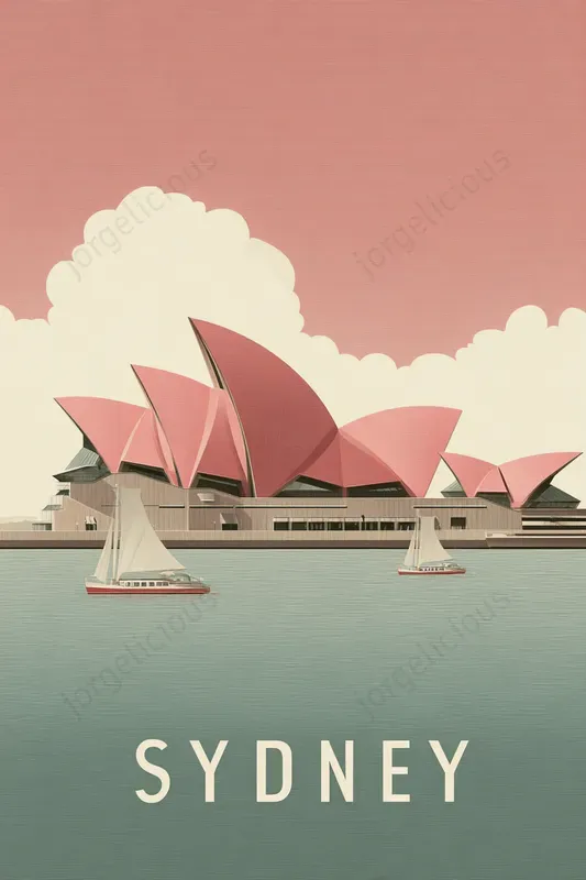 Minimal Vintage Travel Posters