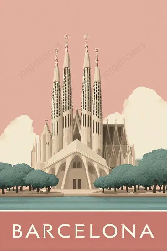 Minimal Vintage Travel Posters