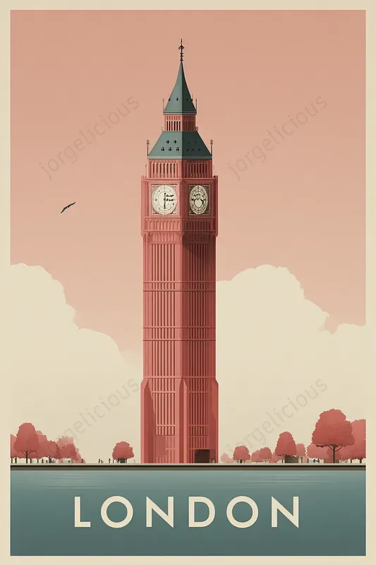 Minimal Vintage Travel Posters