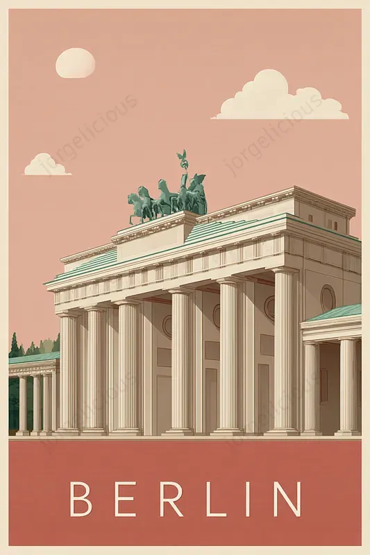 Minimal Vintage Travel Posters