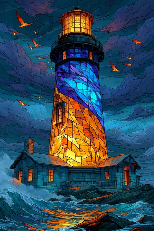 Luminous Glass World Fantasies