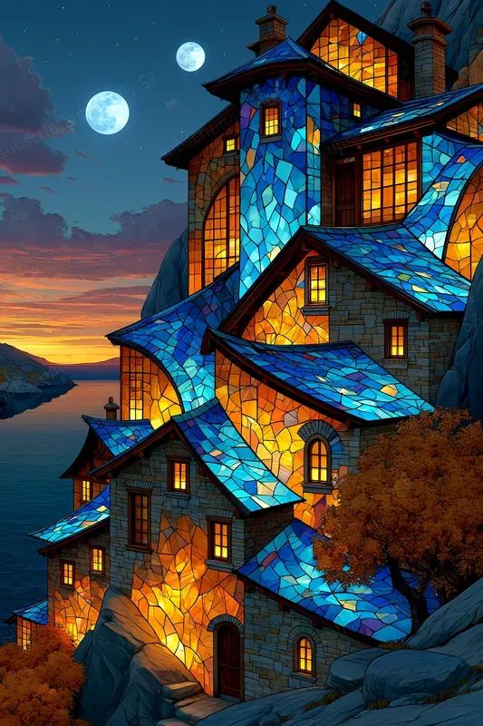 Luminous Glass World Fantasies