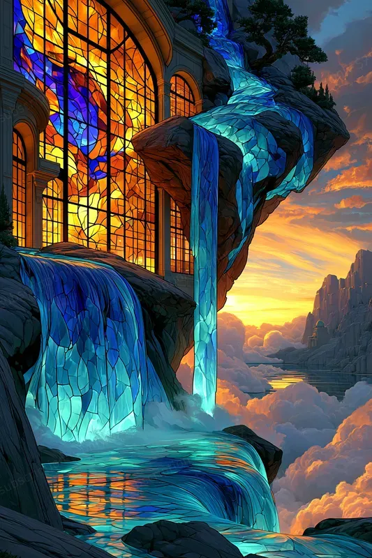 Luminous Glass World Fantasies