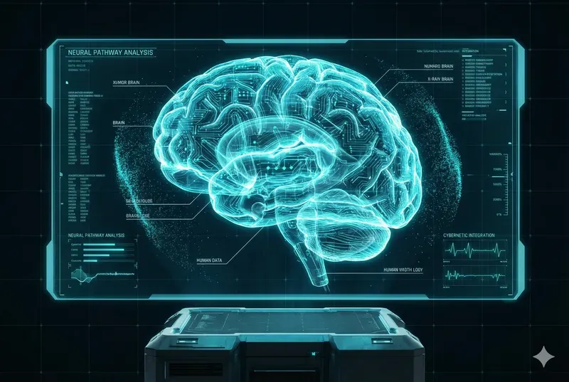 Cyberpunk Holographic Human Anatomies