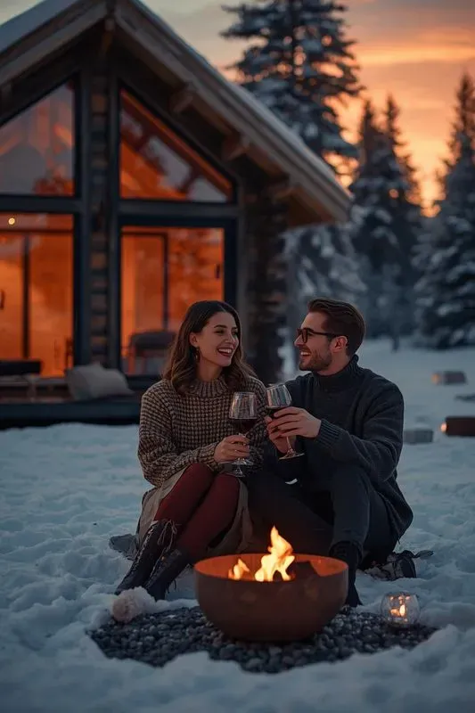 Ultrarealistic Nordic Winter Lifestyles