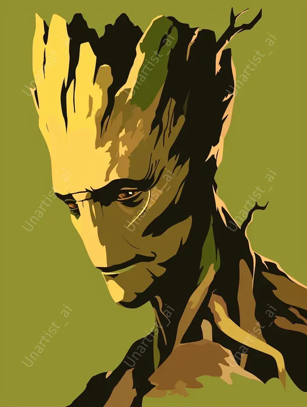 Minimalist Marvel Comics Characters