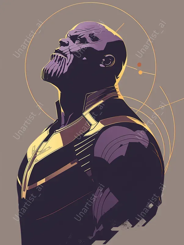Minimalist Marvel Comics Characters