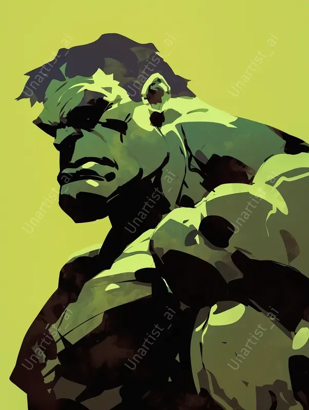 Minimalist Marvel Comics Characters