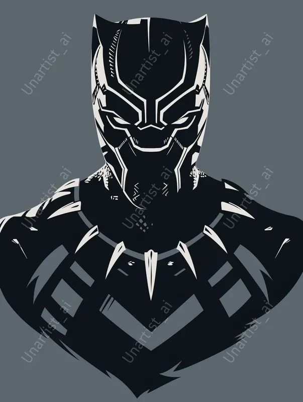 Minimalist Marvel Comics Characters