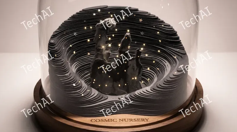 3D Papercut Topographic Space Art