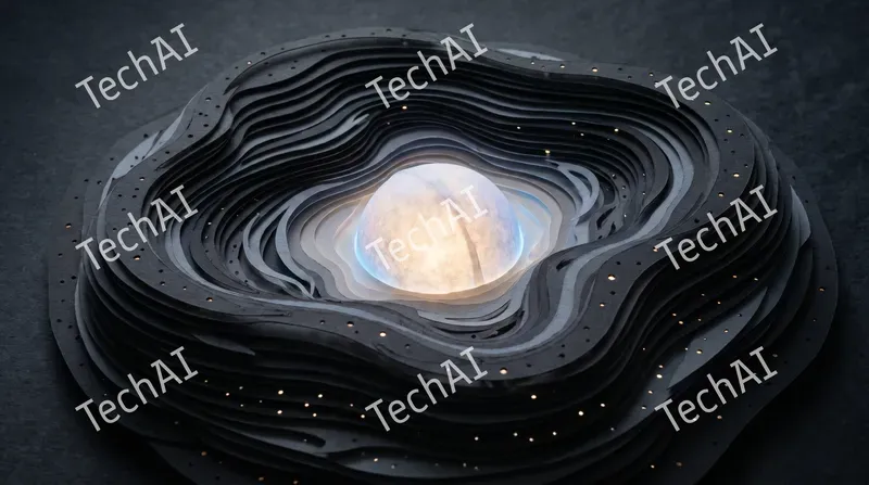3D Papercut Topographic Space Art