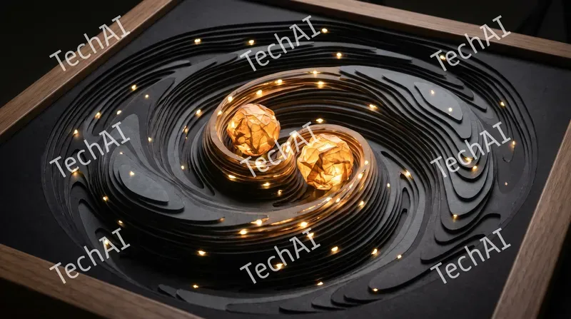 3D Papercut Topographic Space Art
