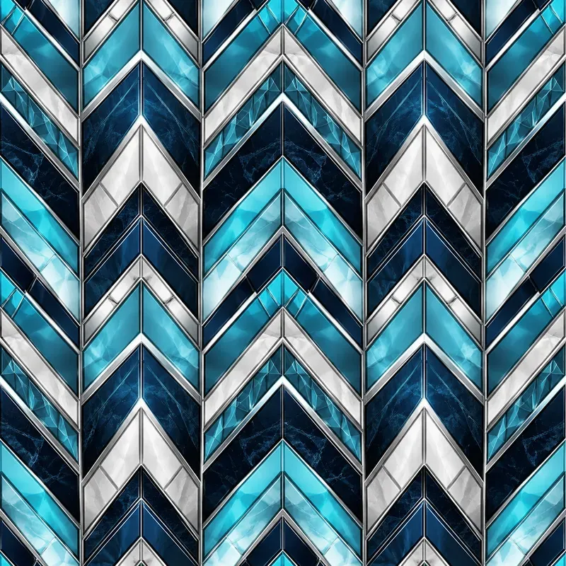 Prismatic Chevron Tapestry Flows